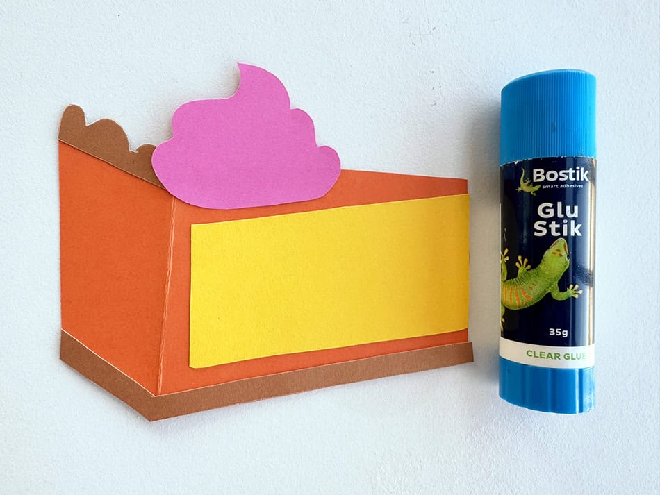 Pumpkin Pie Craft for Kids Step 3