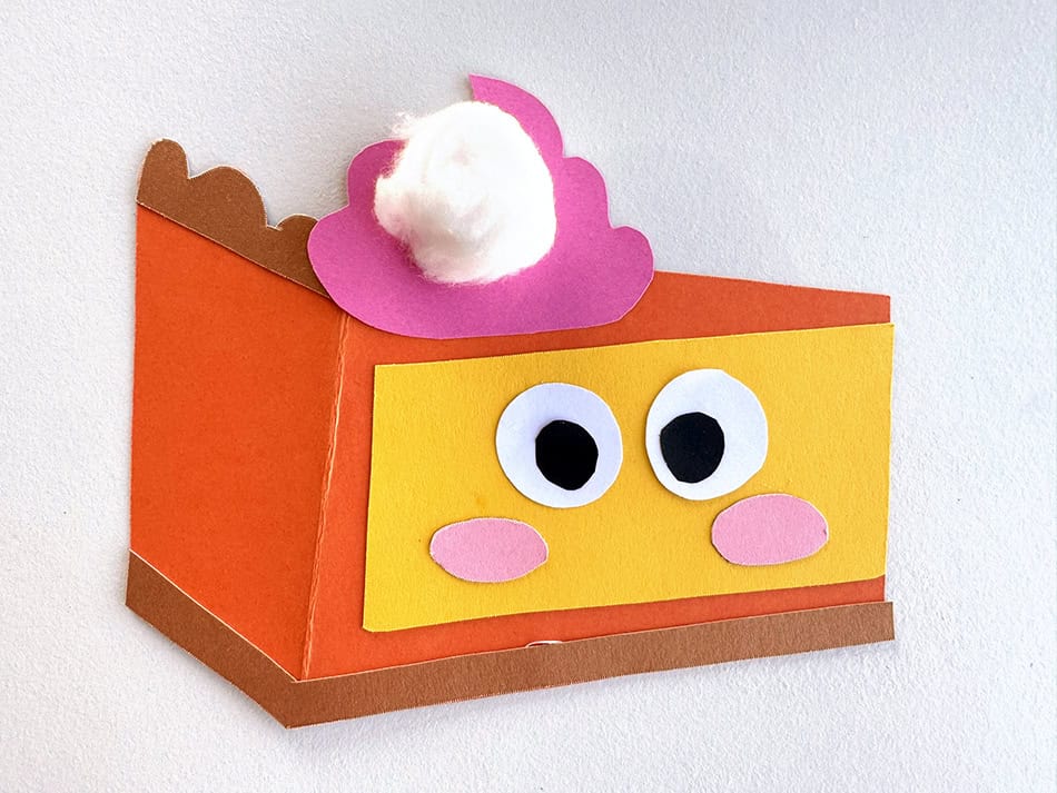 Pumpkin Pie Craft for Kids Step 5