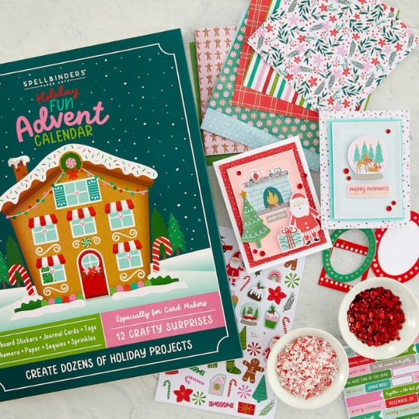 Spellbinders Holiday Scrapbooking Advent Calendar