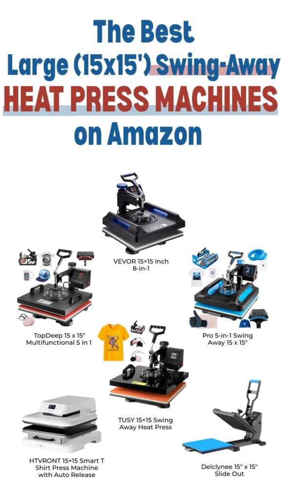 The Best Large (15x15') Swing-Away Heat Press Machines