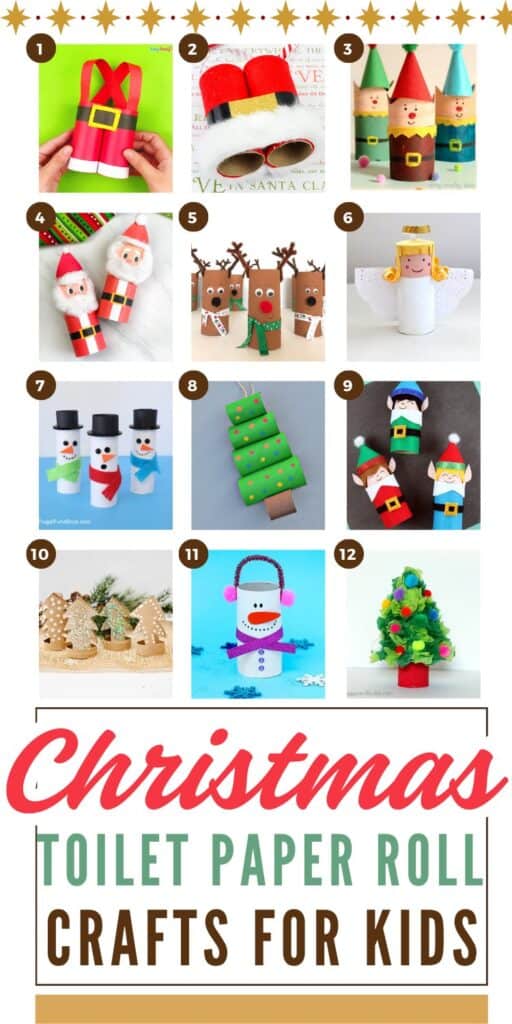 christmas toilet paper roll crafts