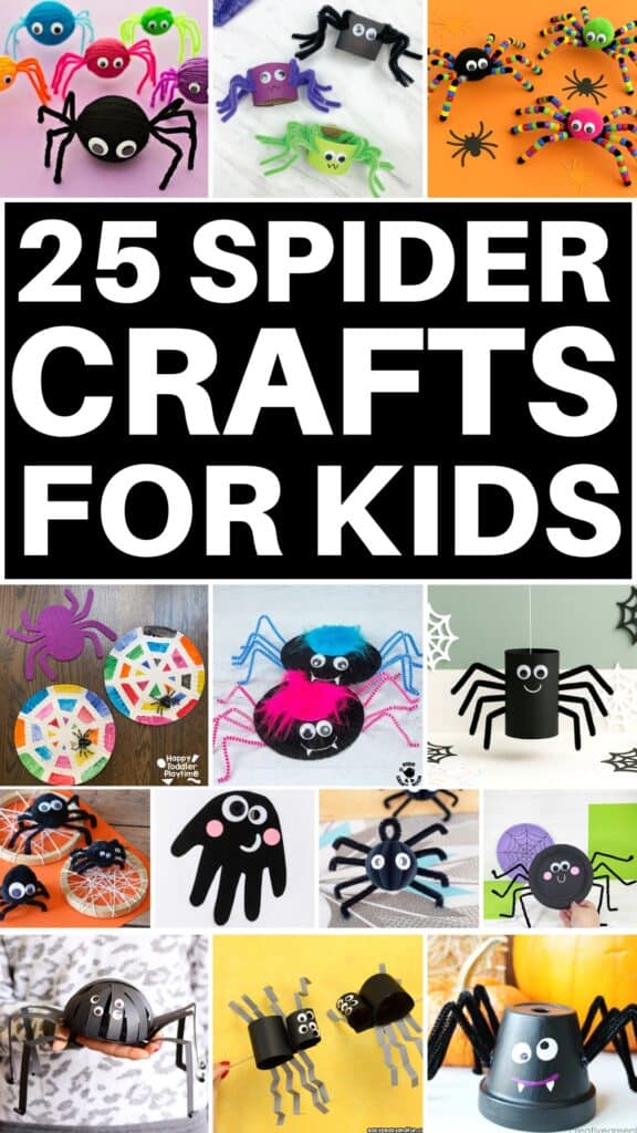 25 Spider Crafts for Kids to Make