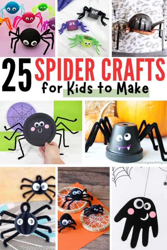 25 Spider Crafts for Kids to Make