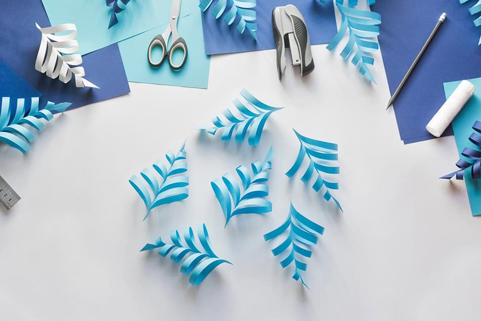 3D Paper Snowflake Step 10
