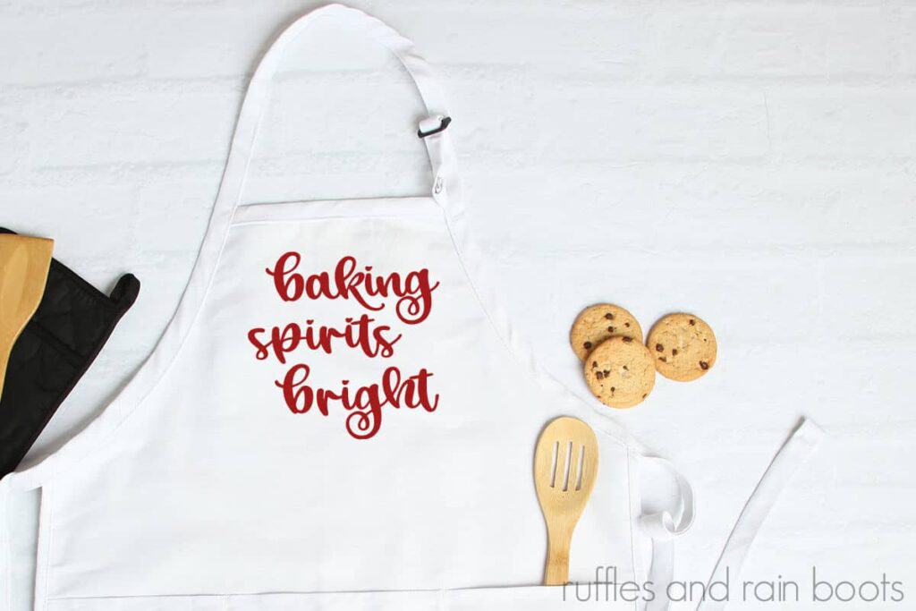 Baking Spirits Bright Christmas SVG by Ruffles and Rainboots