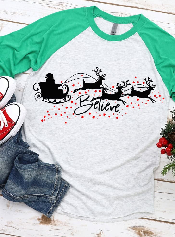 Believe Christmas SVG by Dream a Little Bigger