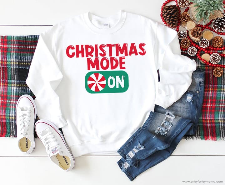 Christmas Mode Cut File by Artsy Fartsy Mama
