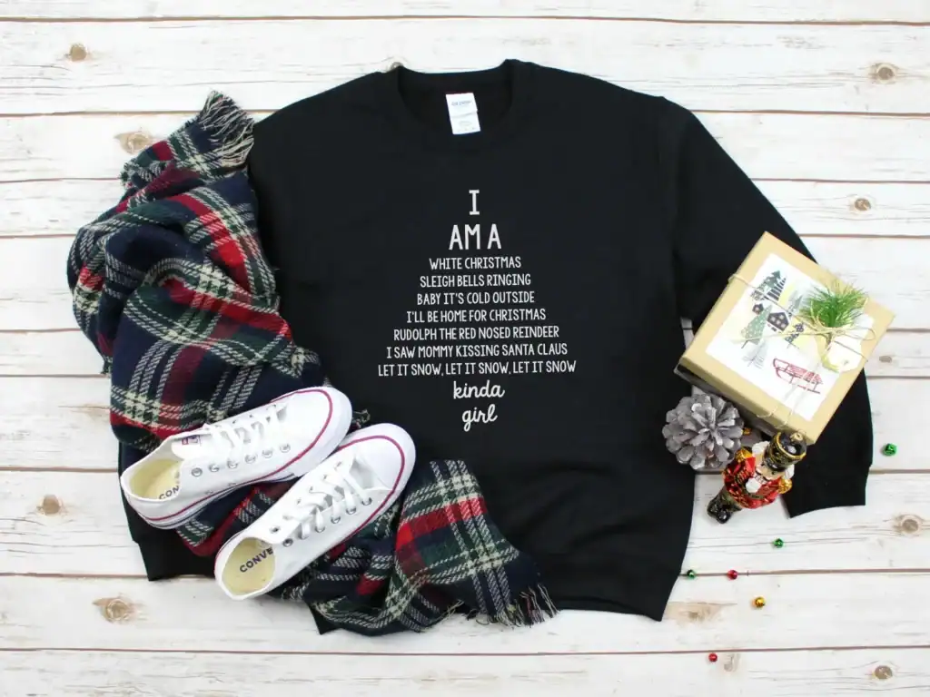 Christmas Song Kinda Girl SVG by Hello Creative Family