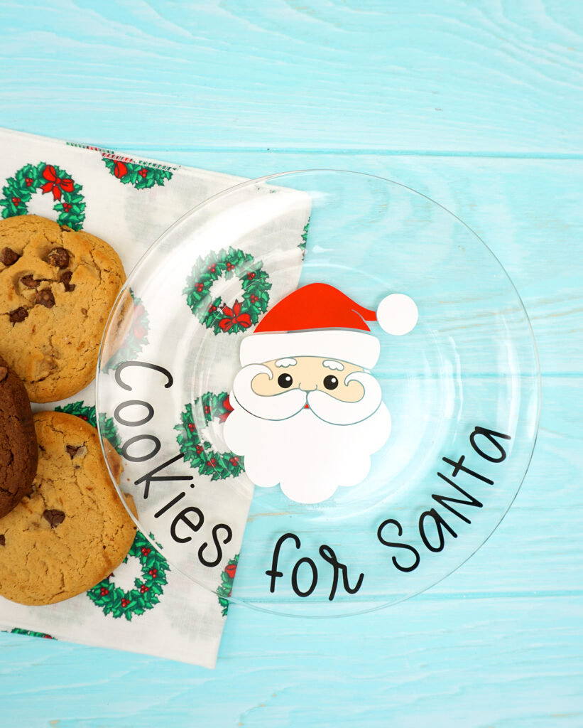Cookies for Santa Plate Free Christmas SVGs by Happiness is Home Made