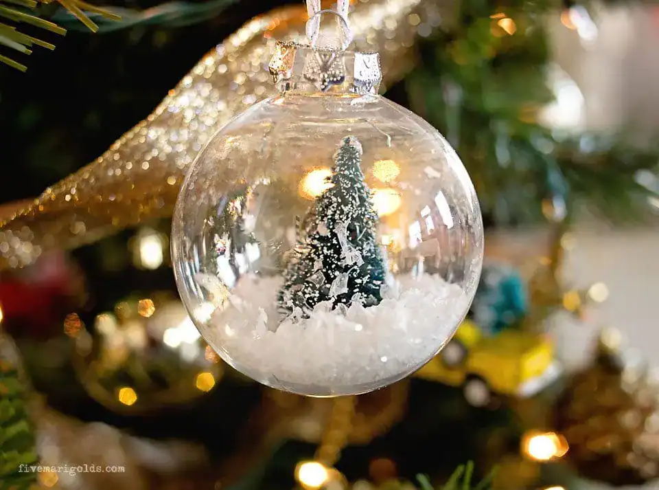 DIY Christmas Ornaments for Kids Collection by Five Marygolds