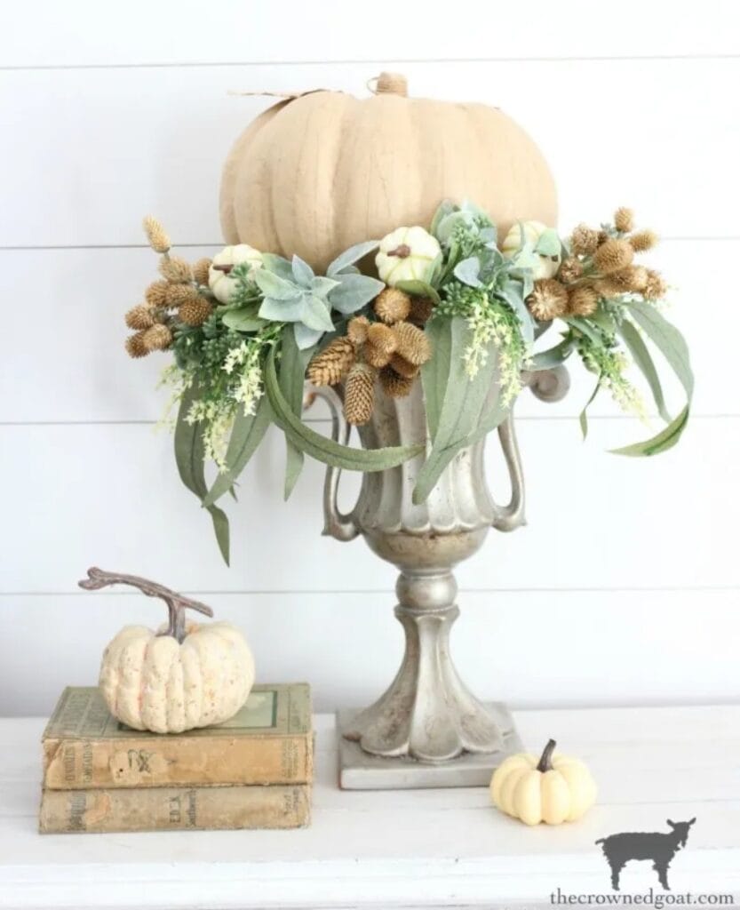 DIY Fall Centerpiece byThe Crowned Goat