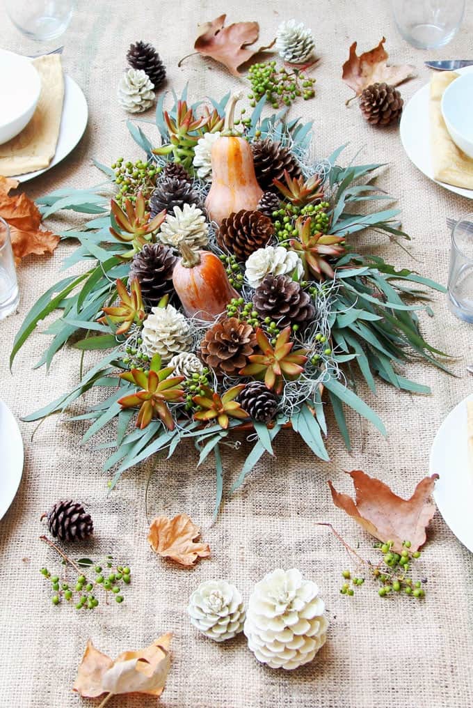 DIY Fall Centerpieces for Cozy Tables by My Creative Days
