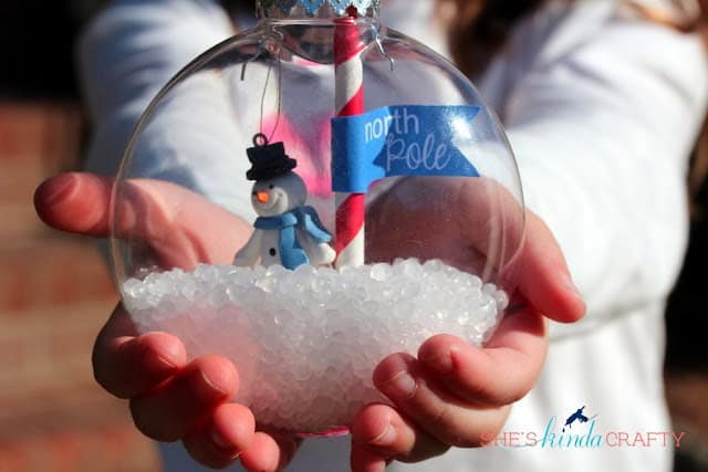 DIY North Pole Ornament by Tatertots and Jello