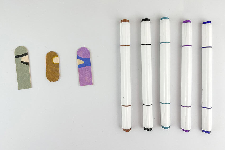 DIY Popsicle Stick Nativity with Baby Jesus Craft Step 4