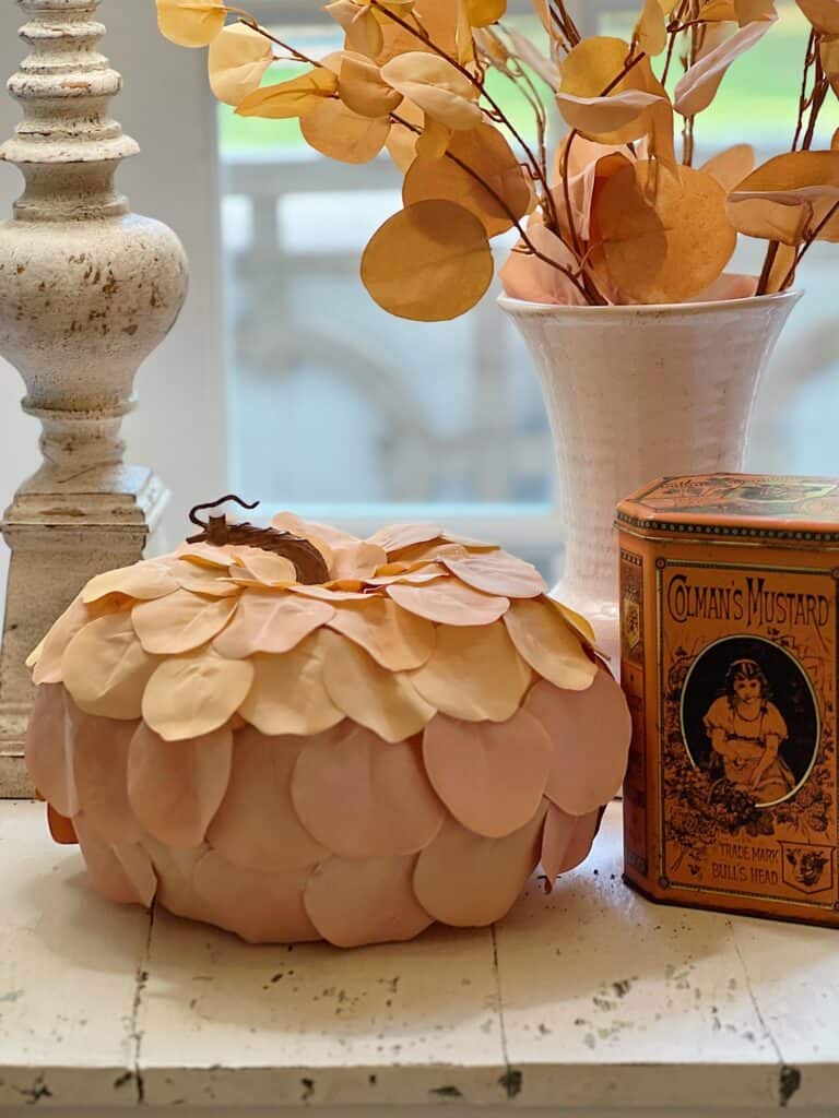 DIY Pumpkin Craft for Your Home by My 100 Year Old Home