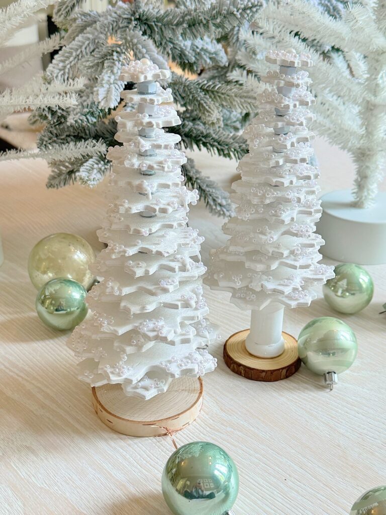 DIY Table Top Christmas Trees 100 Year Old Home