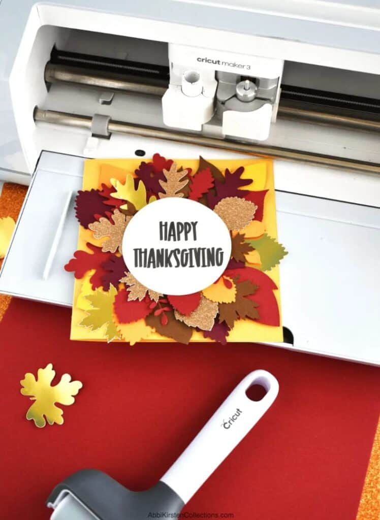 DIY Thanksgiving Card by Abby Kirsten Collections