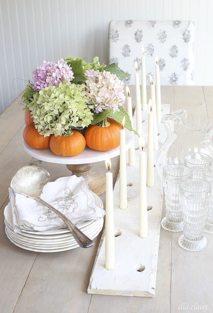 Easy DIY Fall Centerpiece by Ella Claire Inspired