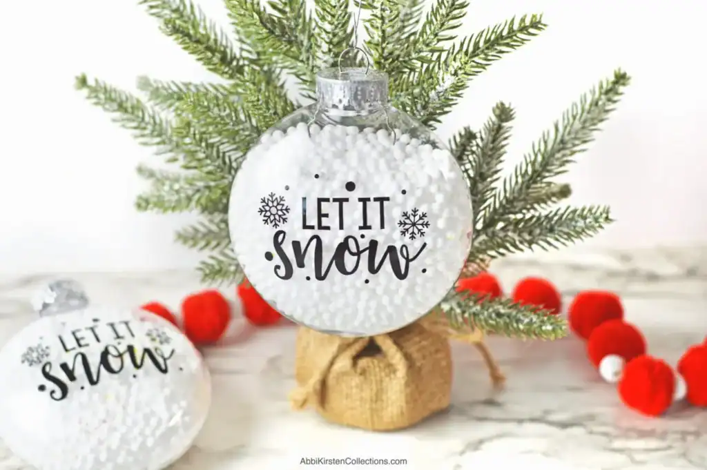 Fillable Christmas Ornaments Ideas by Abby Kirsten