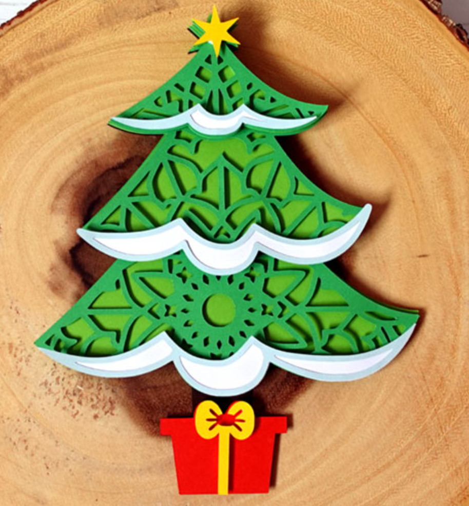 Free Layered Christmas SVGs by Craft with Sarah