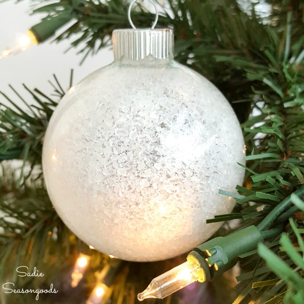 Frosty Balls Ornaments by Sadie Season Goods