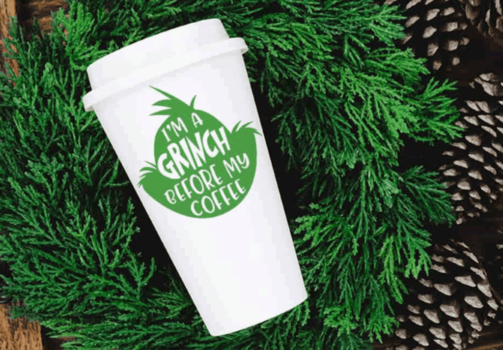 Grinch Head SVG by Ruffles and Rain Boots