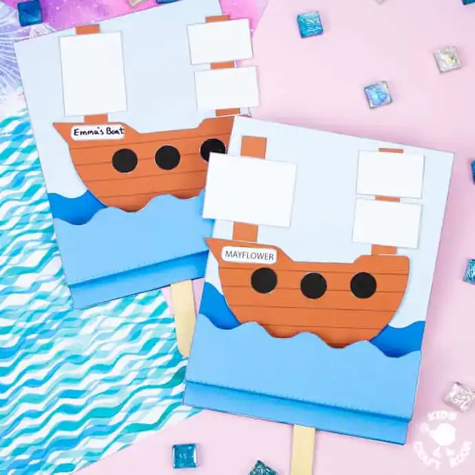 Moving Mayflower Craft For Kids by kids craft room