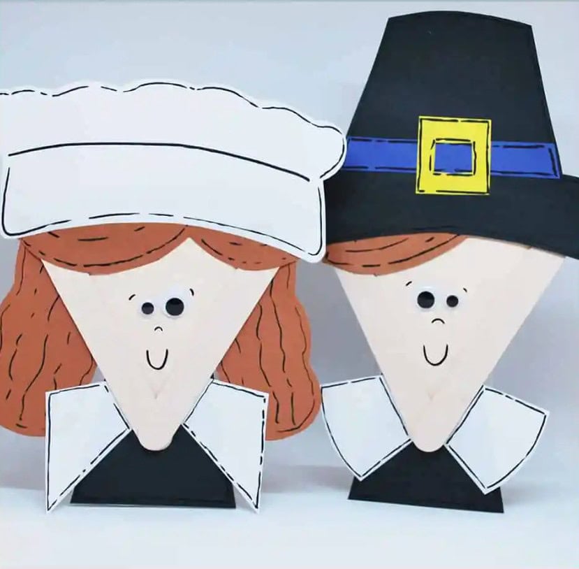 Pilgrim Kids Craft by in the Bag Kids Crafts