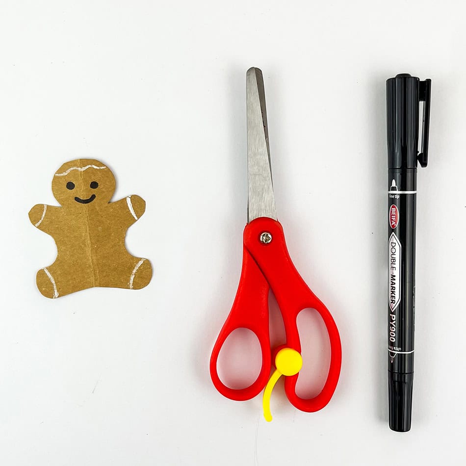 Popsicle Gingerbread House Step 12