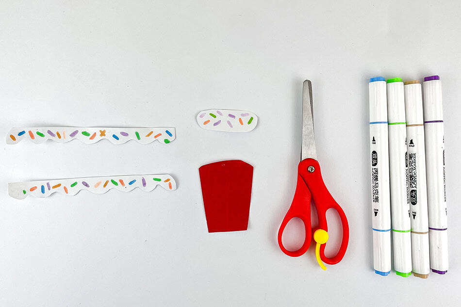 Popsicle Gingerbread House Step 5