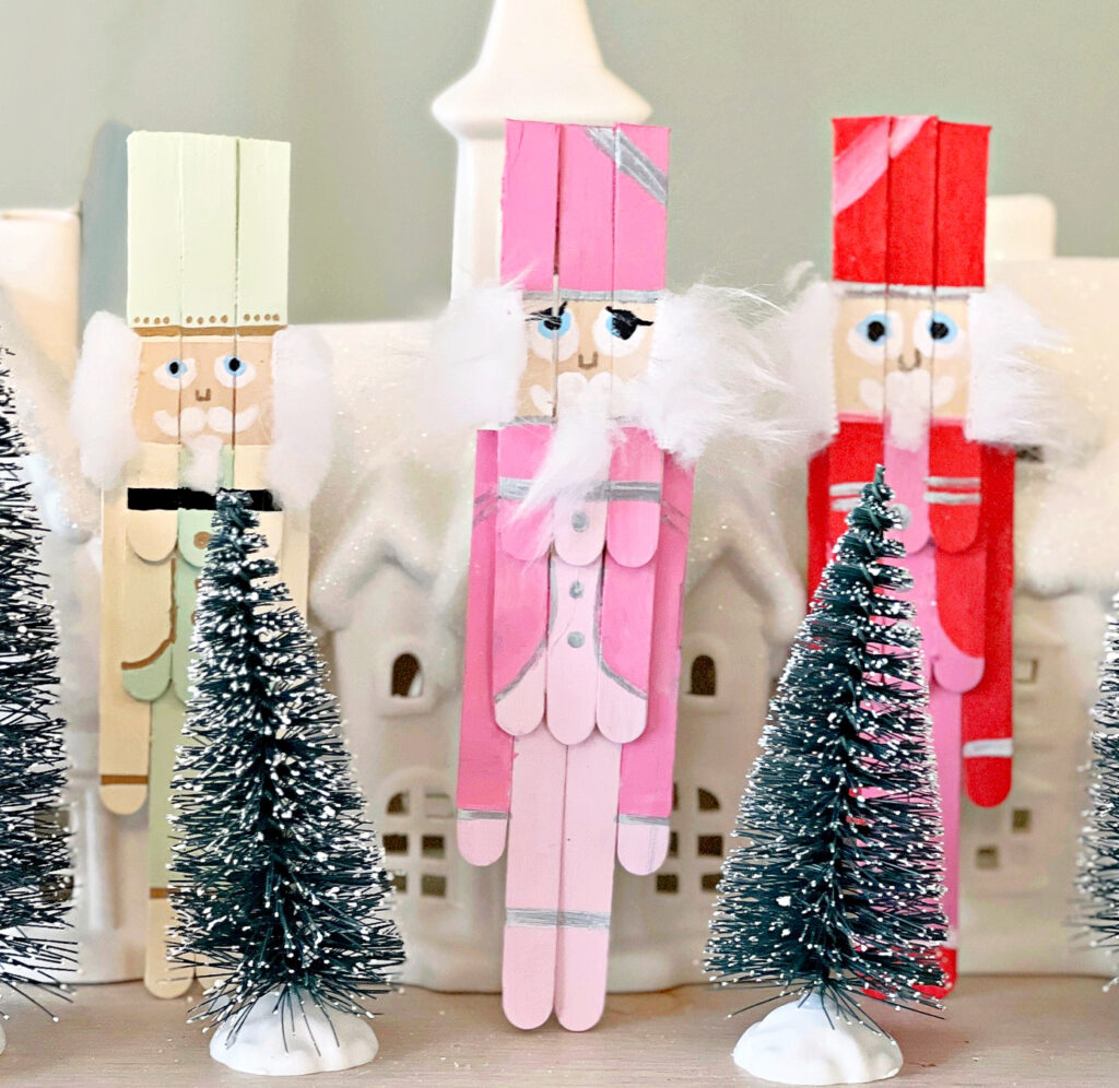 Popsicle Stick Nutcrackers by My Pinterventures