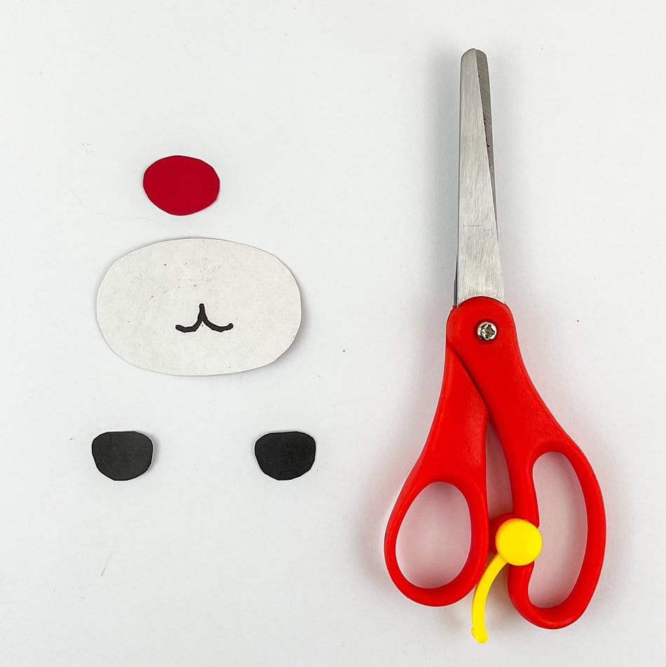 Popsicle Stick Reindeer Christmas Ornament Step 2