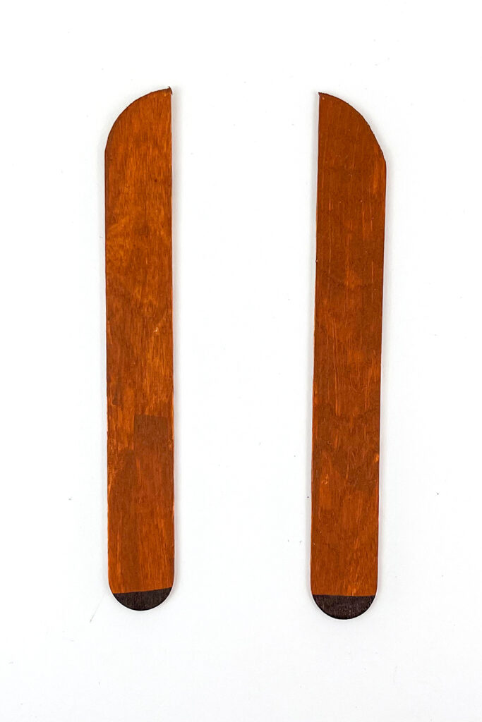 Popsicle Stick Reindeer Christmas Ornament Step 3