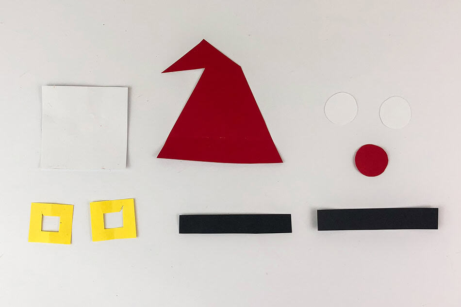 Popsicle Stick Santa Ornament Step 6