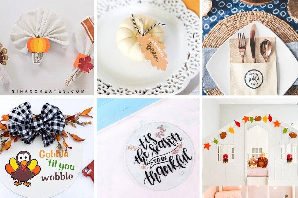 Thanksgiving Cricut Projects
