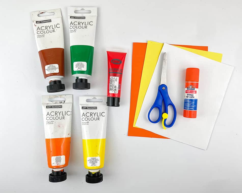 Thanksgiving Turkey Handprint Craft for Kids