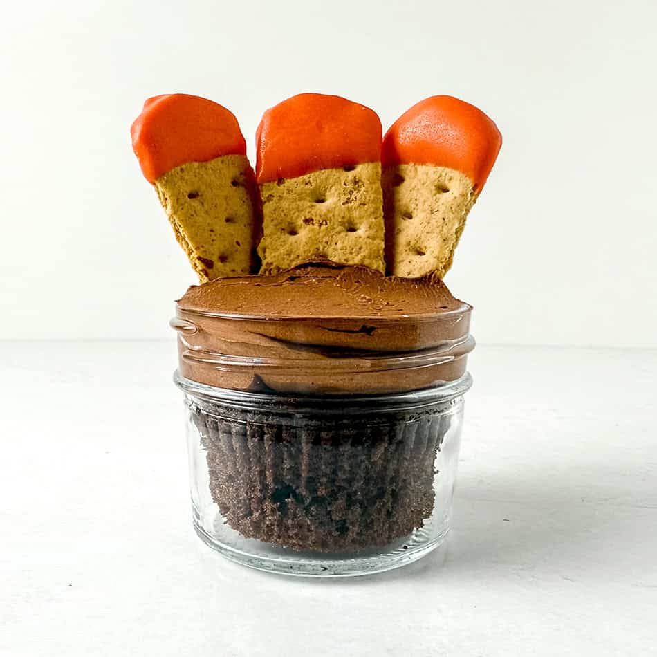 Turkey Cake Jars Step 12