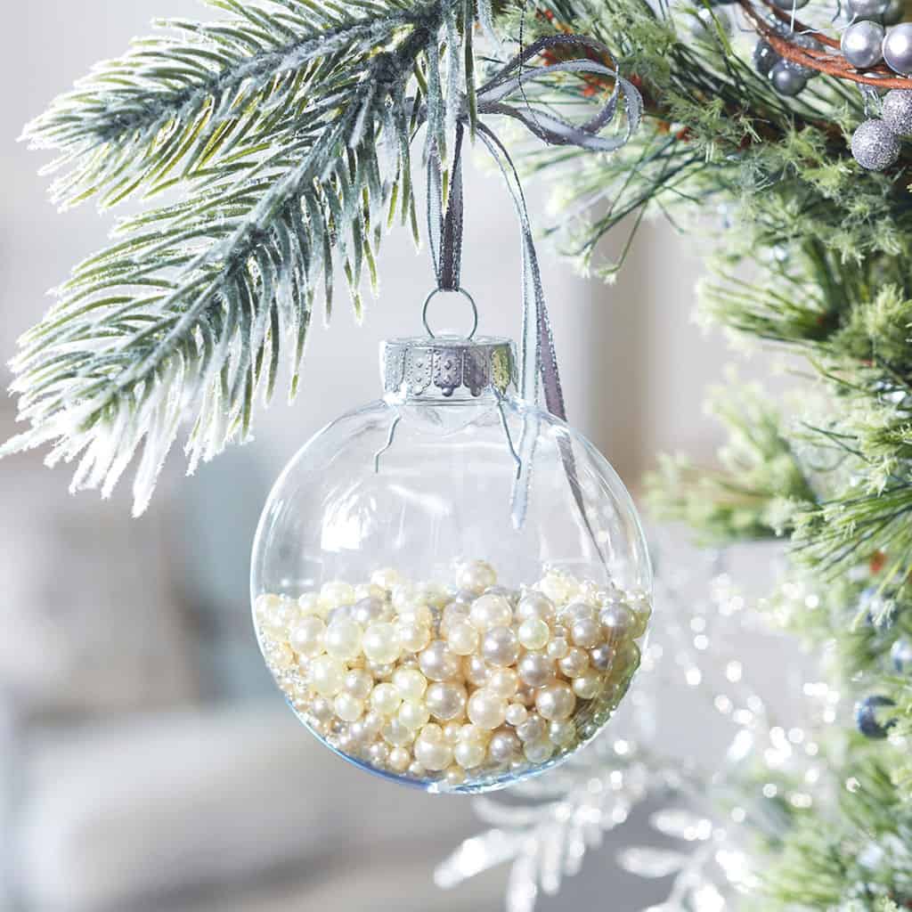 Ways to Fill a Christmas Ornament by the Idea Room