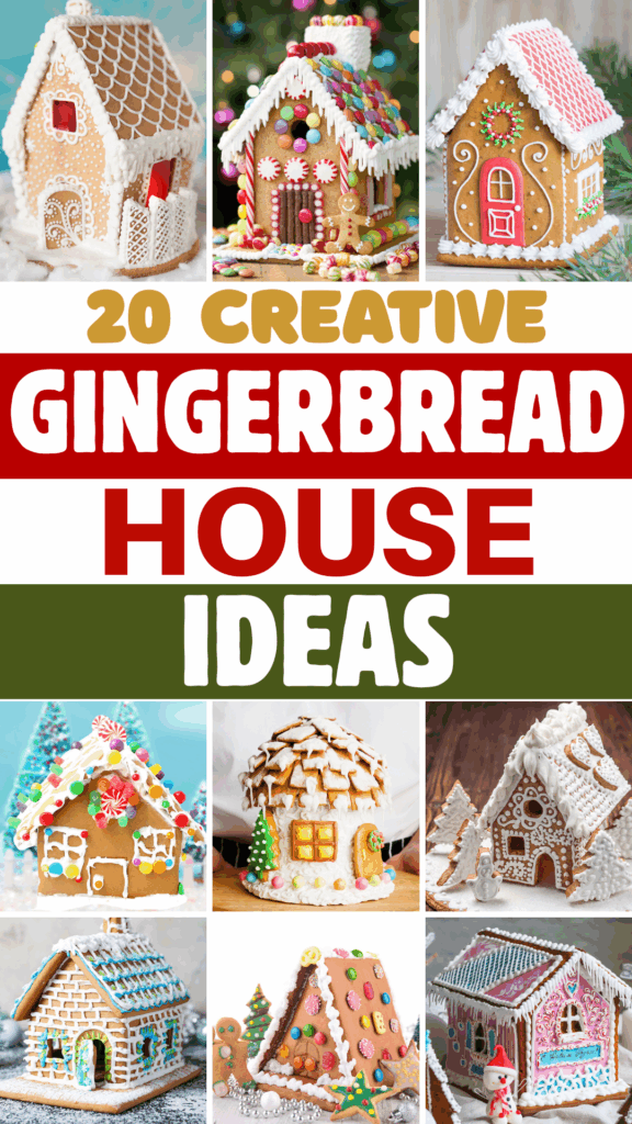 20 Creative Gingerbread House Ideas
