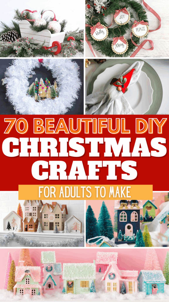 70 Beautiful DIY Christmas Crafts for Adults to Make (1)