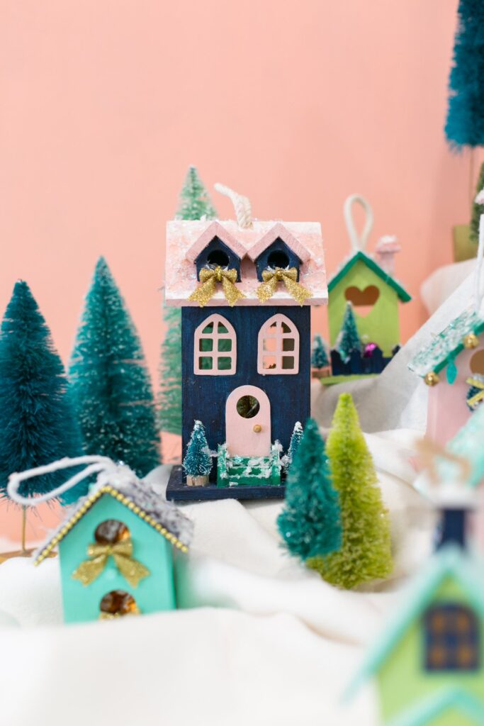 Advent Calendar Idea Christmas Village by Lovely Indeed