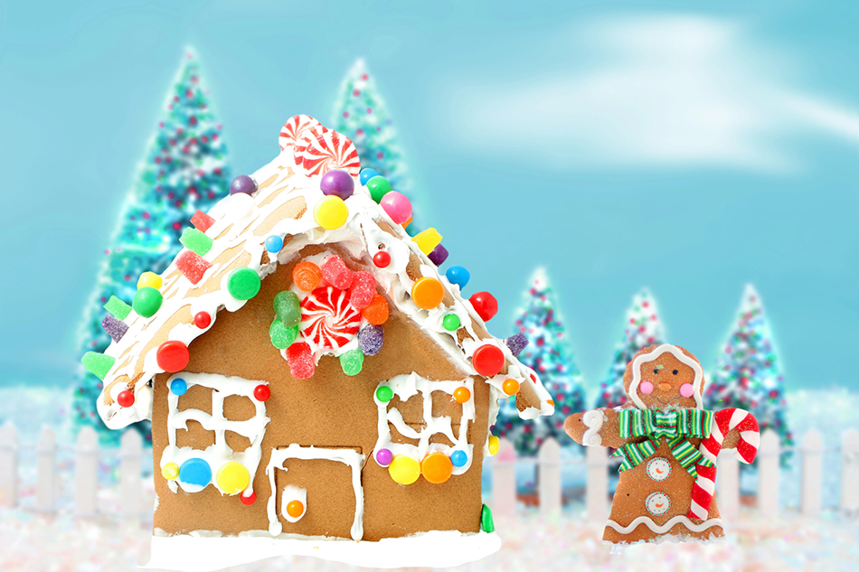 Candy Wonderland Gingerbread House