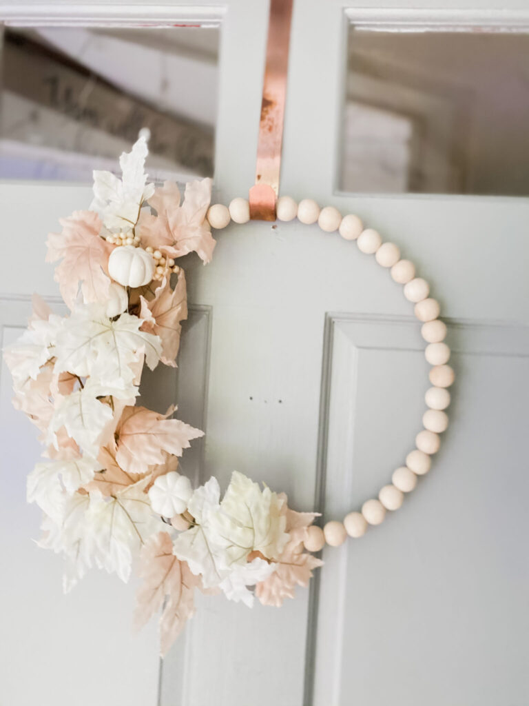 Cheap Easy Wood Bead Wreaths All Seasons by a Hundred Affections