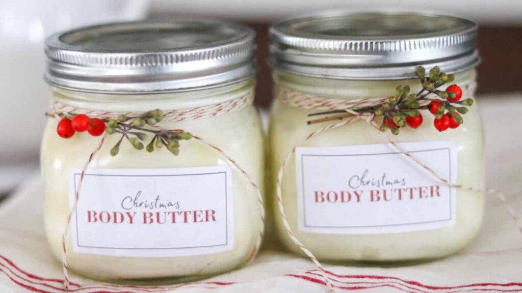 Christmas Body Butter with Juniper Berry bythe Duvall Homestead