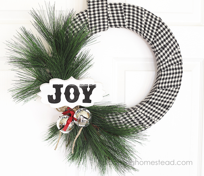 Christmas Wreath by Blooming Homestead