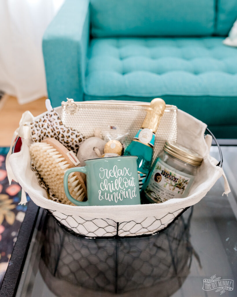 DIY Gift Basket Ideas Using Dollar Store Items by Cozy DIY Home