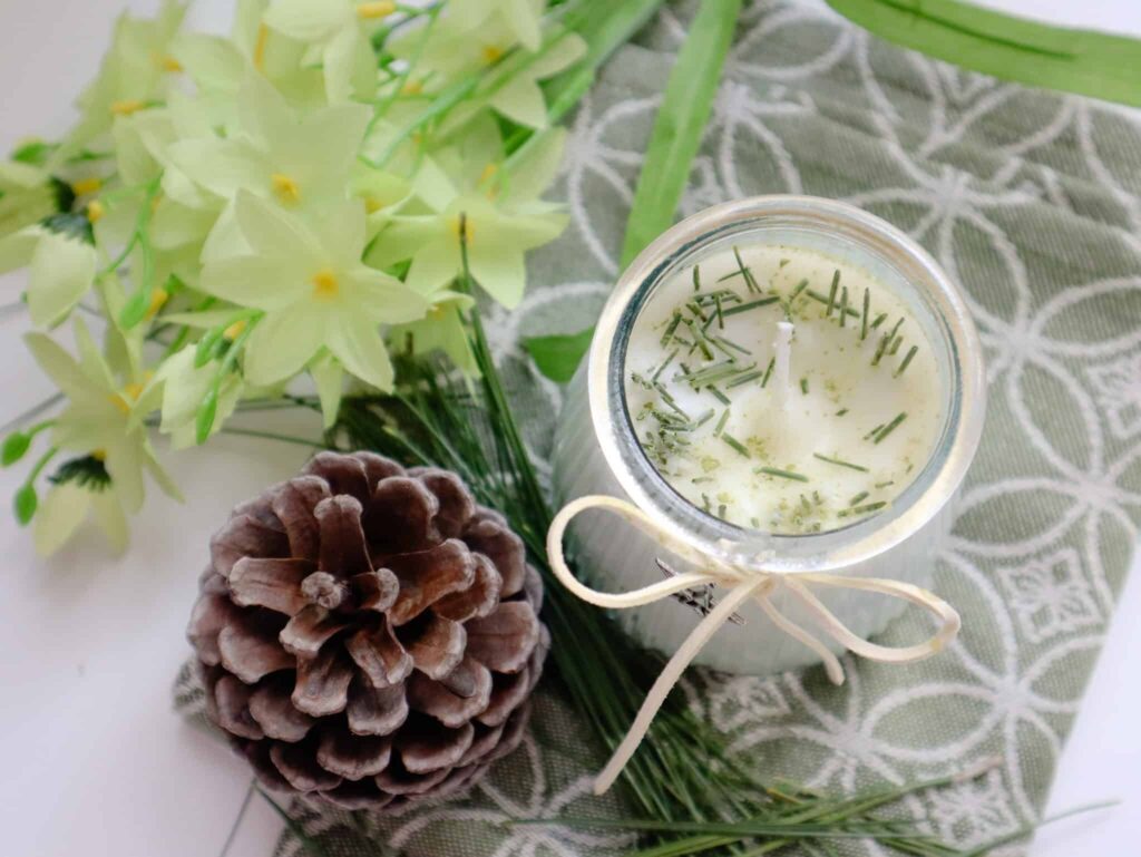 DIY Pine Candle Recipe by Kateable