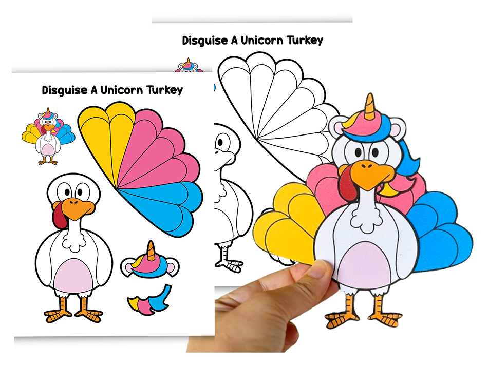 Disguise a Turkey as a unicorn