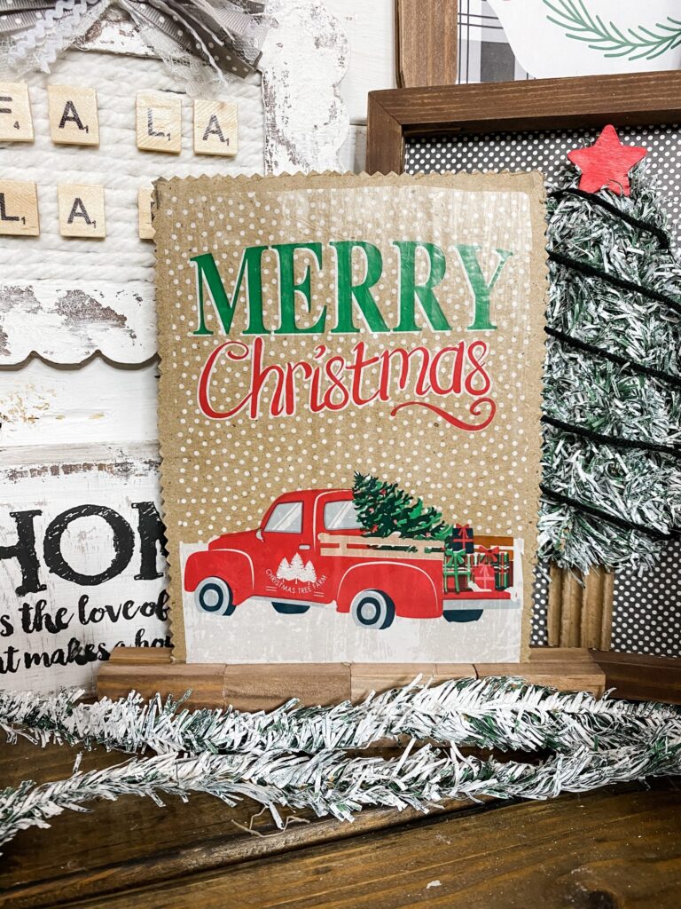 Dollar Tree Christmas Loot Bag DIY Décor by the Makers Map