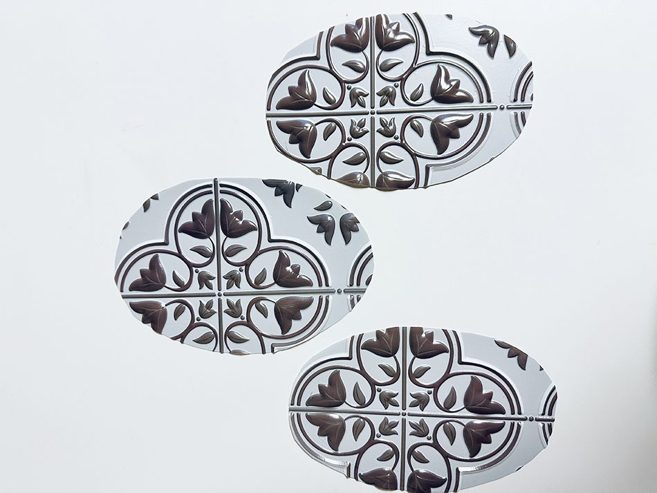 Dollar Tree Tin Pumpkin step 1